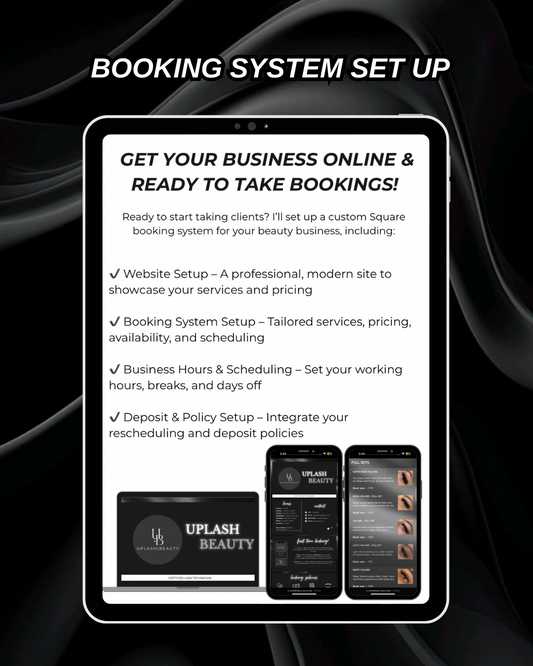 Booking System Setup